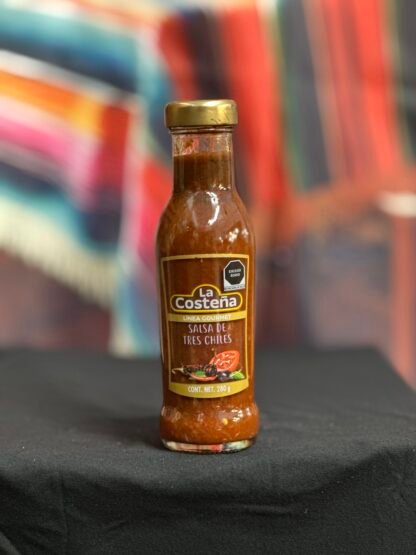 Salsa de tres chiles 280gr
