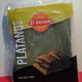 Hojas de platano congeladas 500gr